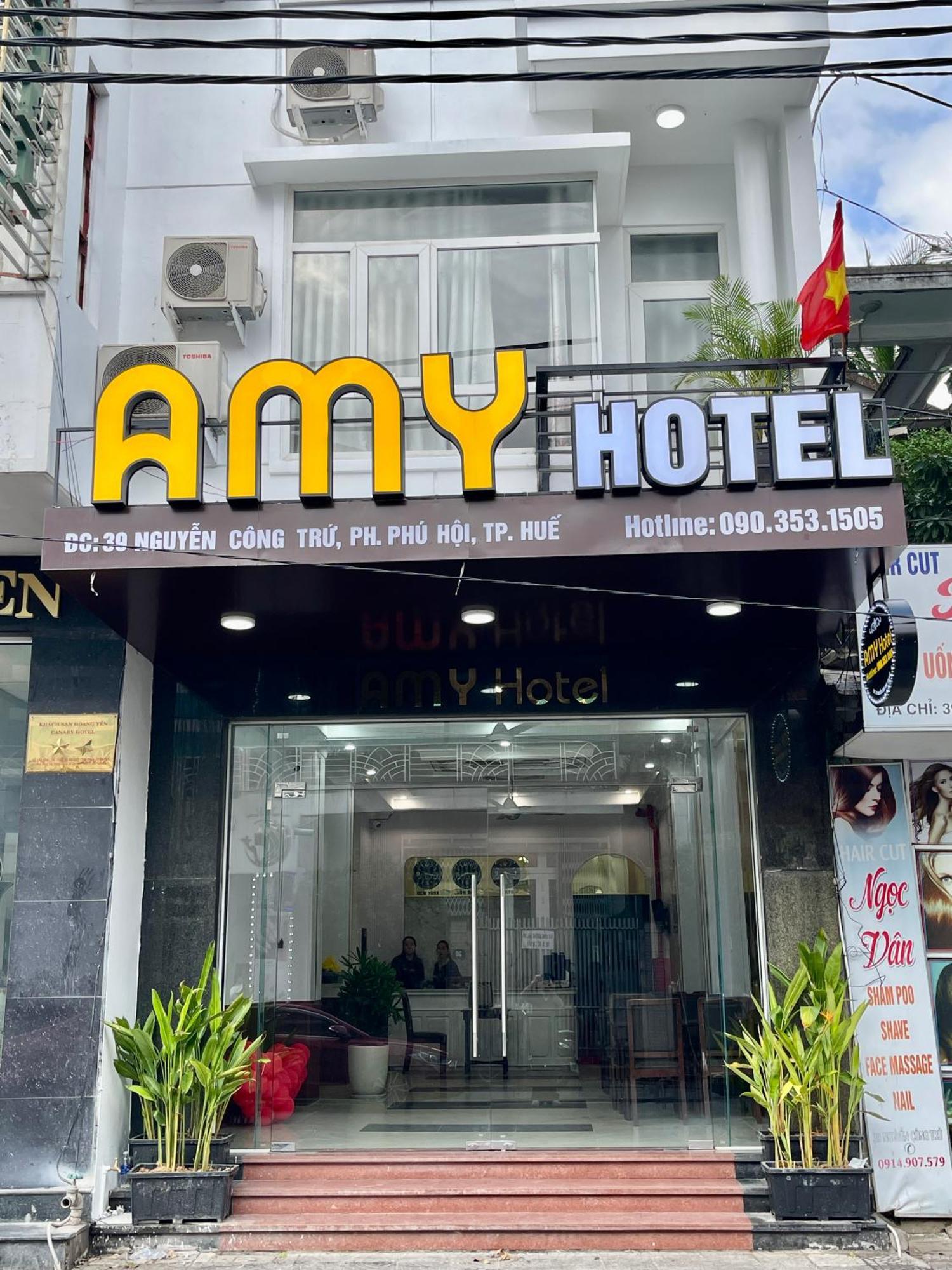 Amy Hotel Hué Extérieur photo
